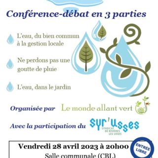2023-04-28 Affiche gestion de la ressource en eau – Le Monde Allant Vert