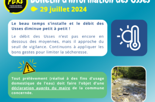 Bulletin d’information des Usses 29 juillet 2024