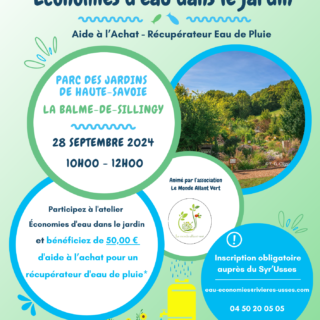 A4 – Atelier – économies d’eau